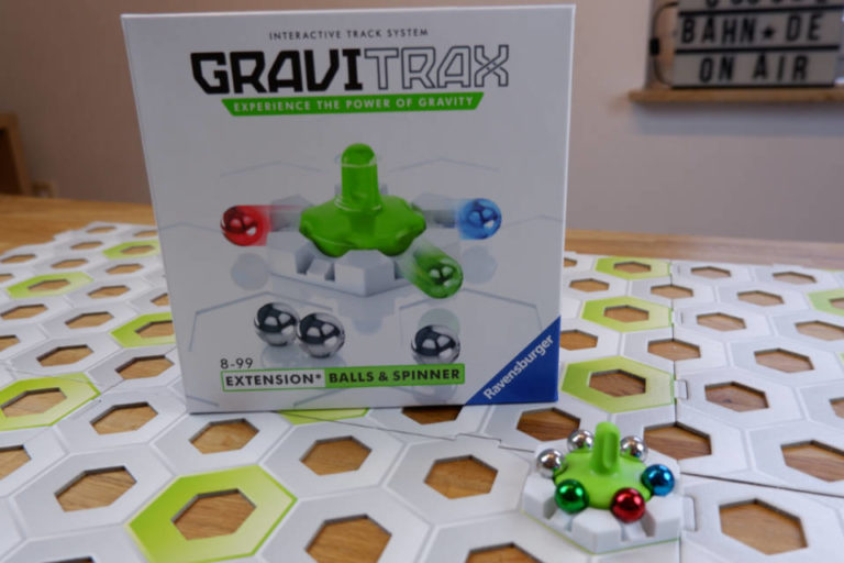 Ravensburger Gravitrax Espansione Balls & Spinner: 2 Pezzi Per Pista Biglie STEM - Gioco Bambini 8+ Anni