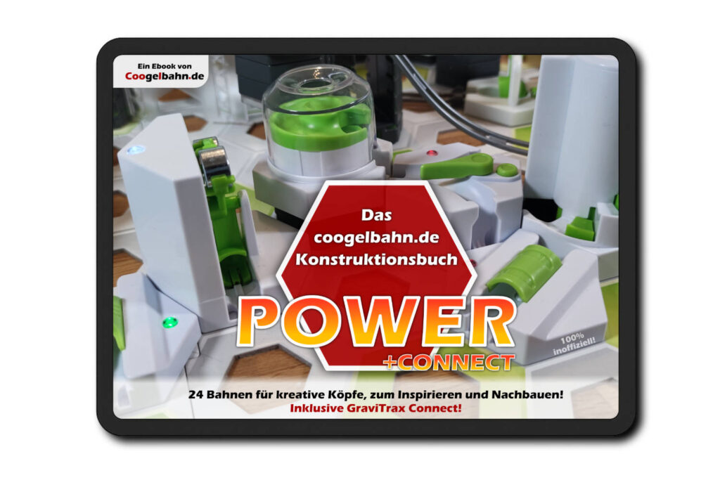 Coogelbahn Konstruktionsbuch für GraviTrax Power & Connect